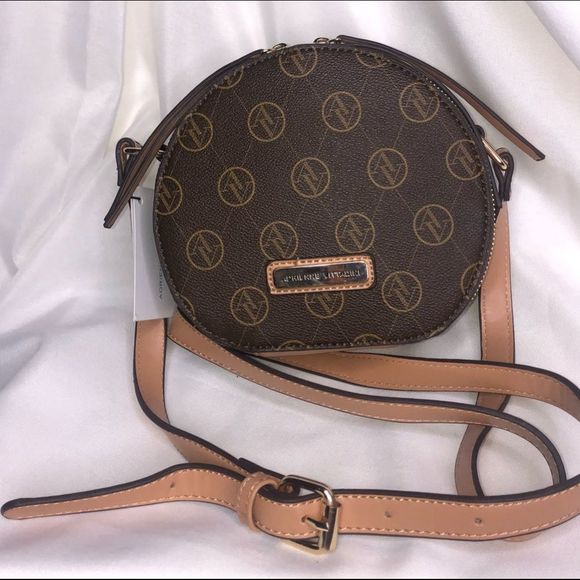 Adrienne Vittadini Handbags - Unique Coated Canvas AV Bag